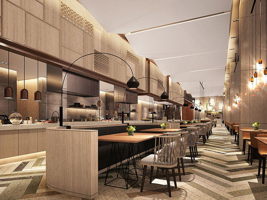 فندق سيدا، فيرتيس نورث كويزون سيتي المظهر الخارجي الصورة The interior of the restaurant